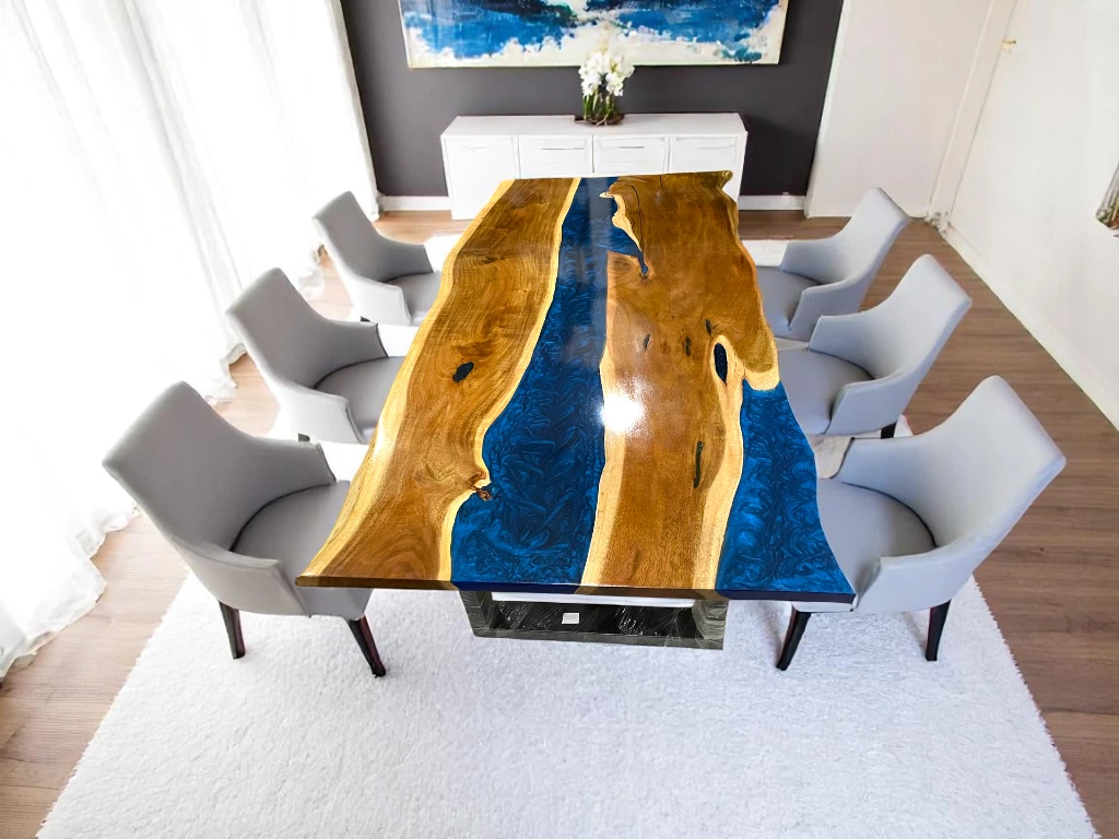 Custom Live Edge Wooden Dining Table - Order NOW 